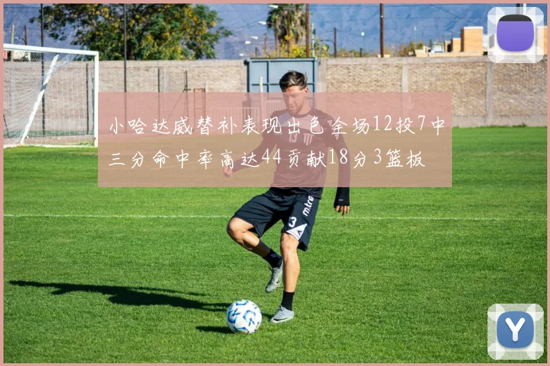 小哈达威替补表现出色全场12投7中三分命中率高达44贡献18分3篮板